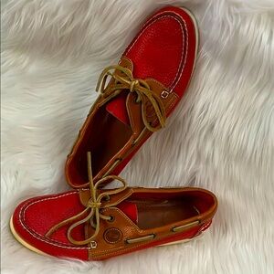 Dooney & Bourke Leather Boat Shoes